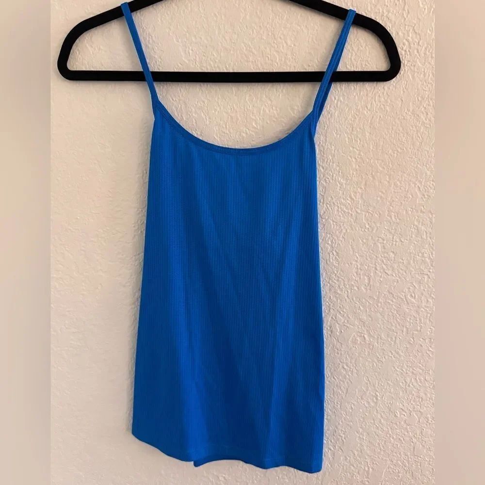 Rabbit Rabbit Rabbit Fitted Blue Camisole Top